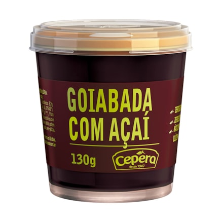 Goiabada Com Açaí Cepêra 130g