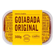 Goiabada Cremosa Cepêra Original Açúcar Orgânico 300g