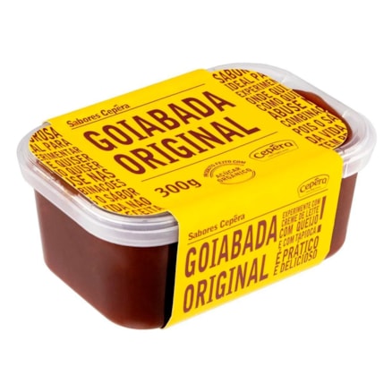 Goiabada Cremosa Cepêra Original Açúcar Orgânico 300g