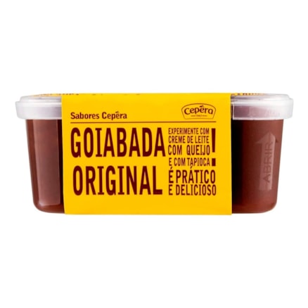 Goiabada Cremosa Cepêra Original Açúcar Orgânico 300g