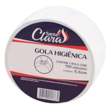 Gola Higiênica Santa Clara Descartável 2176 100 Und