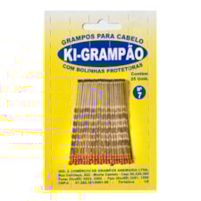 Grampo Ki-grampo Loiro Nº 7 Bolinhas Protetoras 100 Und