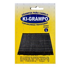 Grampo Ki-grampo Pequeno Número 9 Preto 10 Caixas De 100 Und