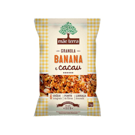 Granola Mãe Terra Banana E Cacau 1kg