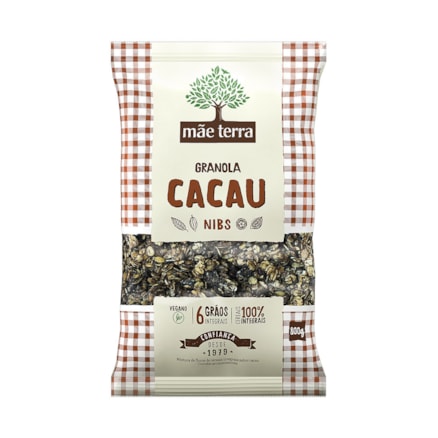 Granola Mãe Terra Cacau Nibs 800g