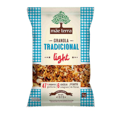 Granola Mãe Terra Light Tradicional 1kg