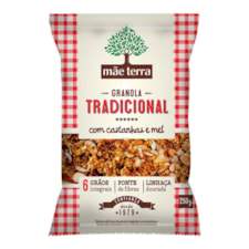 Granola Mãe Terra Tradicional Com Castanha E Mel 250g