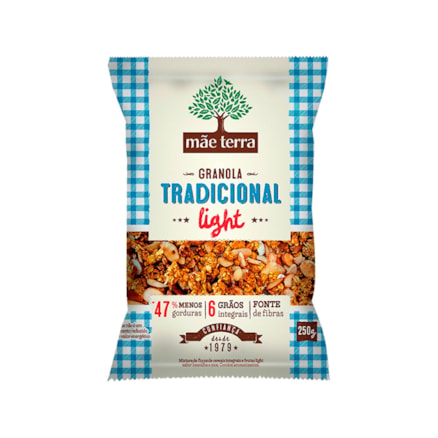 Granola Mãe Terra Tradicional Light 250g