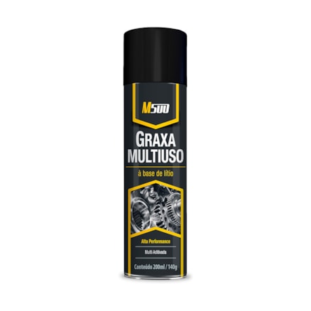 Graxa Multiuso M500 À Base Lítio Multi Aditivada 200ml