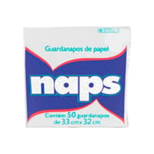 Guardanapo Naps 50 Folhas 33x32cm