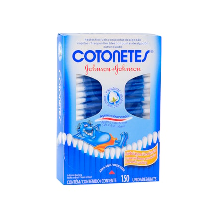 Hastes Flexiveis Johnson&johnson Cotonetes 150 Und