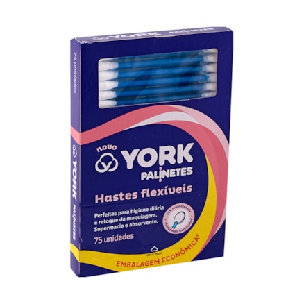 Hastes Flexíveis York Fluffy 75 Und