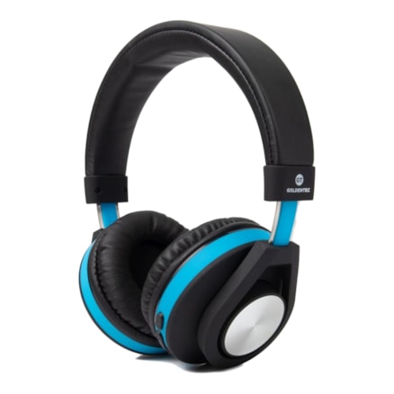 Headphone Bluetooth Gt Follow Goldentec Azul (Gt5btaz)