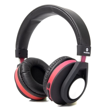 Headphone Bluetooth Gt Follow Goldentec Vermelho (Gt5btvr)