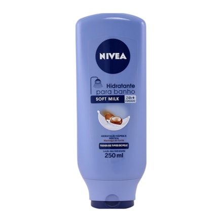 Hidratante Banho Nivea Soft Milk Manteiga Karité 250ml