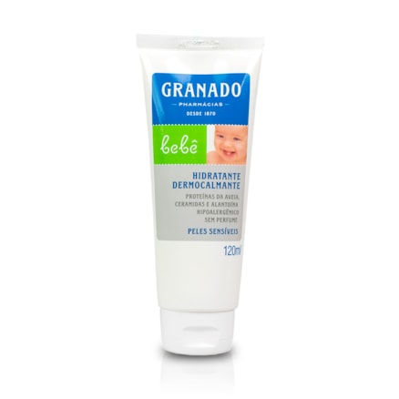 Hidratante Dermocalmante Bebê Granado Peles Sensíveis 120ml