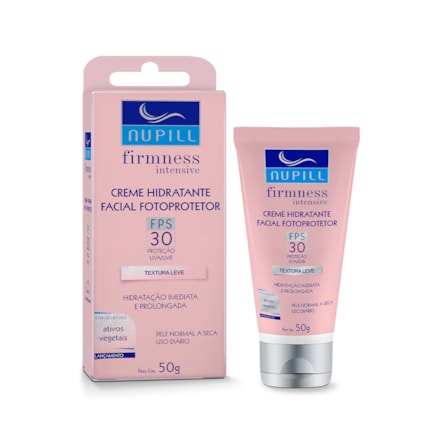 Hidratante Facial Fotoprotetor Nupill Firmness Fps 30 50g