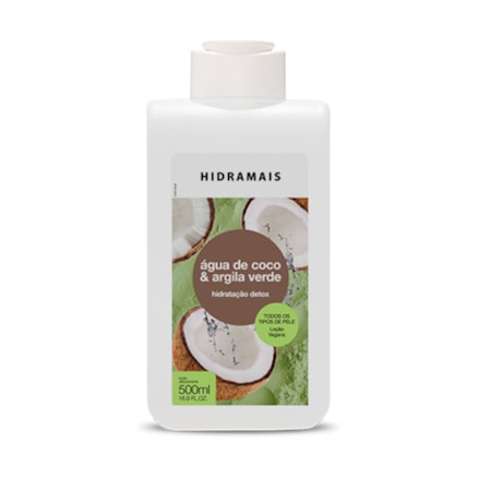 Hidratante Hidramais Coco Argila Verde Detox 500ml