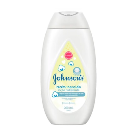 Hidratante Johnson & Johnson Baby Recém Nascido 200ml