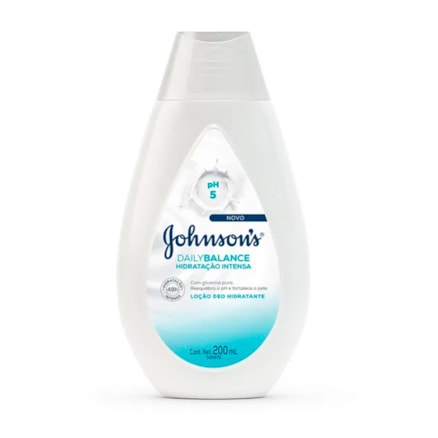 Hidratante Johnson & Johnson Hidratação Intensiva 200ml