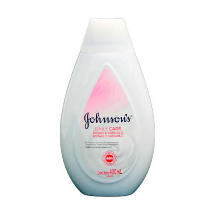 Hidratante Johnson's Daily Care Rosas E Sândalo 400ml