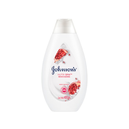 Hidratante Johnson's Nutri Spa Renovadora Romã 400ml