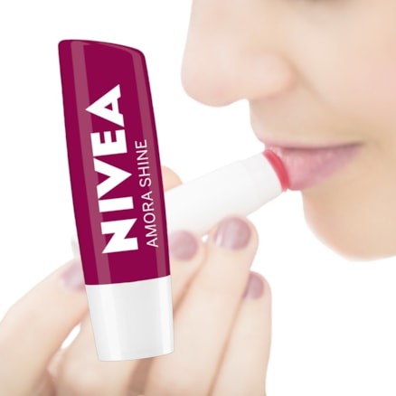 Hidratante Labial Nivea Lip Care Amora 4,8g