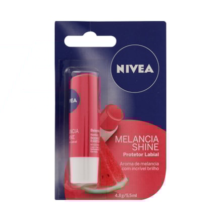 Hidratante Labial Nivea Lip Care Melancia 4,8g