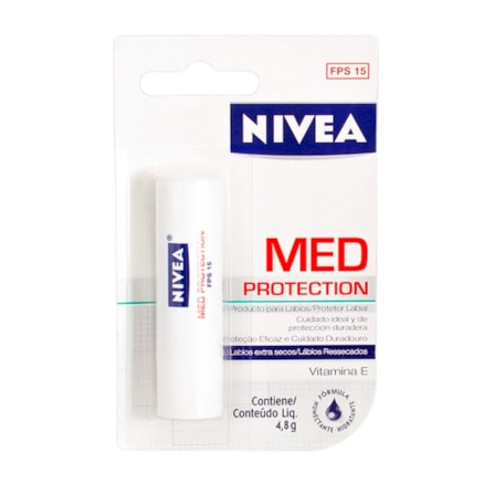 Hidratante Labial Nivea Med Protection Fps 15 4.8g