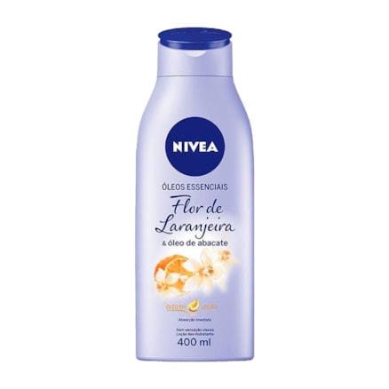 Hidratante Nivea Óleo Essenciais Flor De Laranjeira 400ml