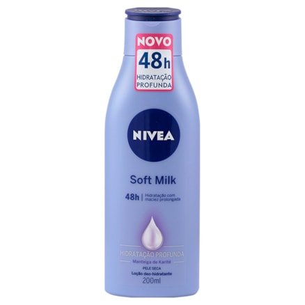 Hidratante Nivea Soft Milk 200ml