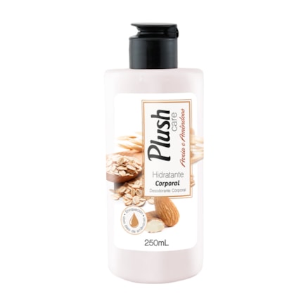 Hidratante Plush Care Aveia Amêndoas Rápida Absorção 250ml