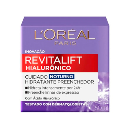 Hidratante Preenchedor L'oréal Revitalift Noturno 50ml