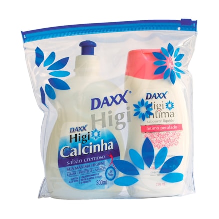 Higi Calcinha 300ml + Sabonete Higi Íntimo Floral Daxx 250ml