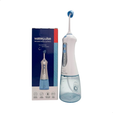 Higienizador Nasal Elétrico Waterpulse Lavador De Nariz Limpador Lavagem 300ml