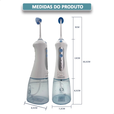 Higienizador Nasal Elétrico Waterpulse Lavador De Nariz Limpador Lavagem 300ml