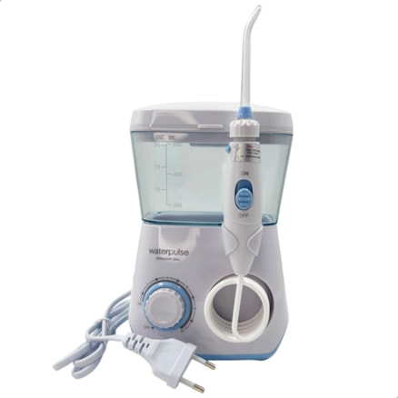 Irrigador Oral Bucal Waterpulse Portátil 10 Níveis 8 Bicos Limpeza Dental 600ml