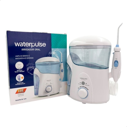 Irrigador Oral Elétrico Waterpulse UV Potente Jato D Água Dental Bucal 600ml