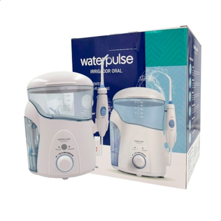Irrigador Oral Elétrico Waterpulse UV Potente Jato D Água Dental Bucal 600ml