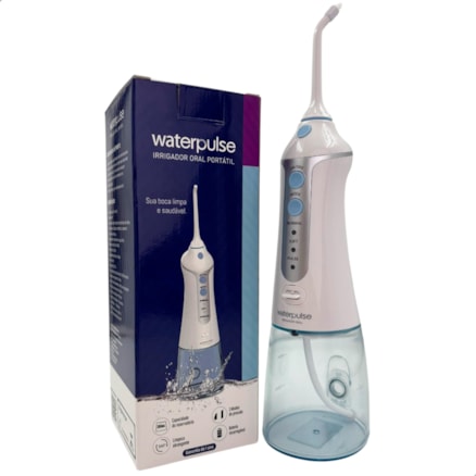 Irrigador Oral Waterpulse Portátil Recarregável Bivolt Dental Profunda Dental
