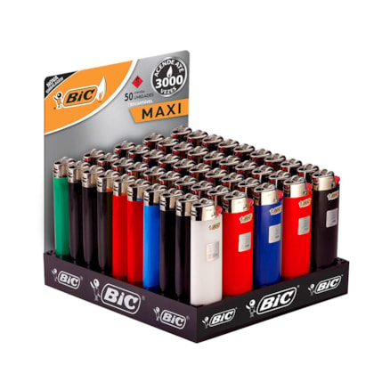 Isqueiro Bic Maxi 50 Und