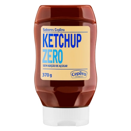 Ketchup Sabores Cepêra Zero 370ml