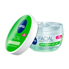 Kit 2 Und Gel Hidratante Facial Nivea Ácido Hialurônico E Pepino 100g