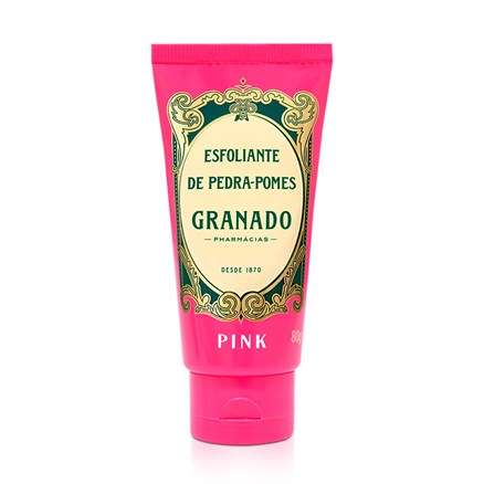 Kit 3 Und Creme Esfoliante Granado Pink Pedra Pomes Toque Suave 80g