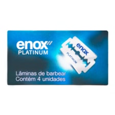 Lâmina Enox Platinum 1754 10 Caixas Com 4 Lâminas