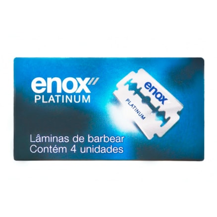 Lâmina Enox Platinum 1754 10 Caixas Com 4 Lâminas