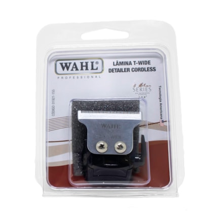 Lâmina Wahl 5 Star T-wide Detailer Cordless Cromada