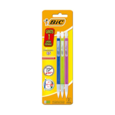 Lapiseira Bic Shimmers 0,5mm Hb Nº 2 Cores Sortidas 3 Und