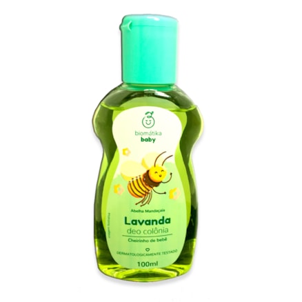 Lavanda Baby Perfuma Pele Sensação Frescor Biomátika 100ml