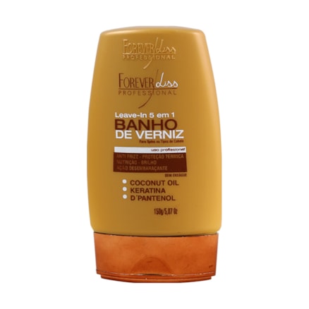 Leave-in 5 Em 1 Forever Liss Banho Verniz Profissional 150g